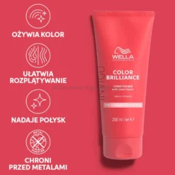 Wella Professionals Invigo Color Brilliance Odżywka do włosów farbowanych, normalnych i cienkich 200ml