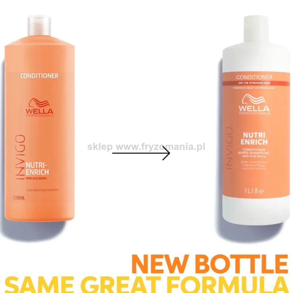 Wella Professionals Invigo Nutri Enrich Odżywka rewitalizująca do włosów suchych 1000ml
