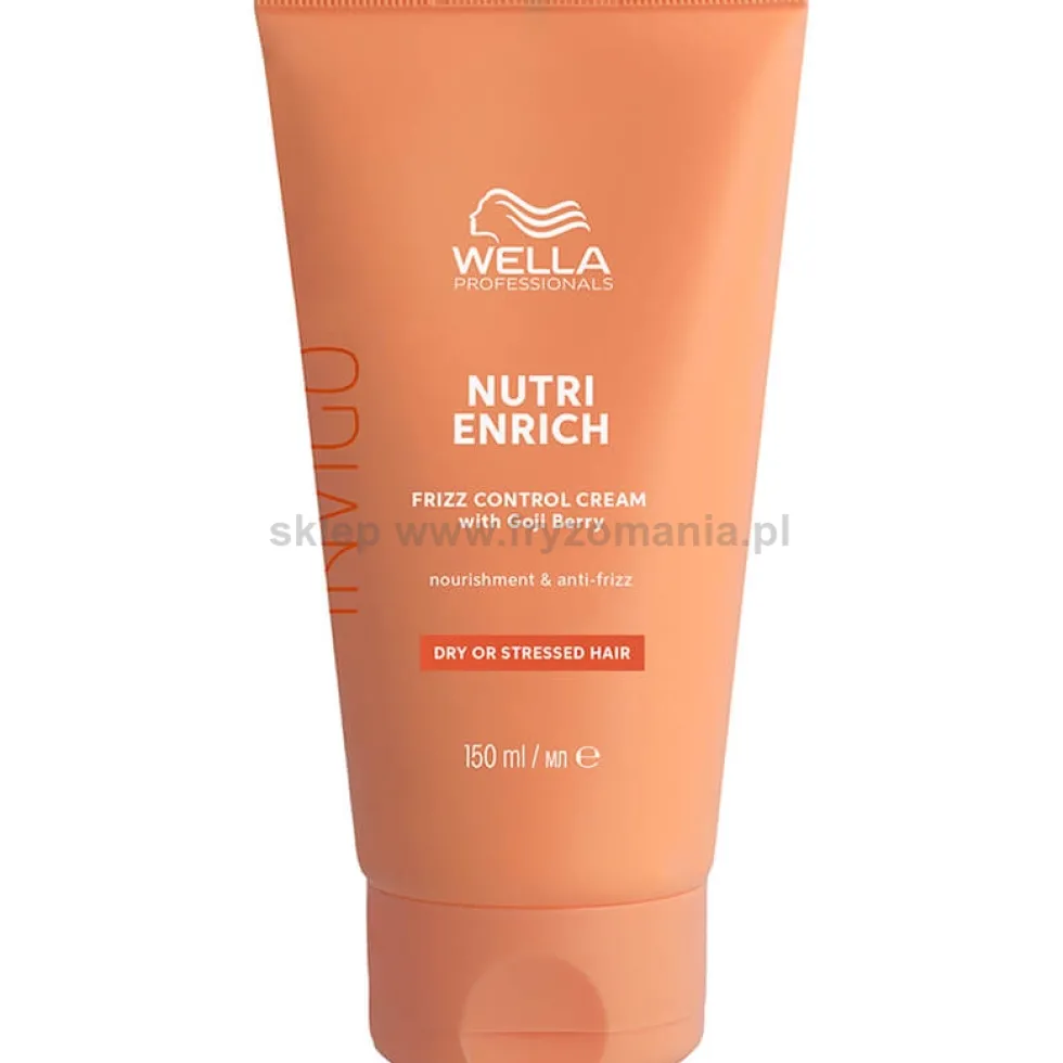 Wella Professionals Invigo Nutri Enrich Frizz Control Krem wygładzający do włosów 150ml