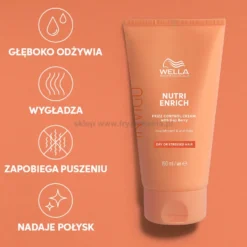 Wella Professionals Invigo Nutri Enrich Frizz Control Krem wygładzający do włosów 150ml