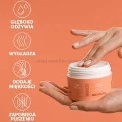 Wella Professionals Invigo Nutri Enrich Maska rewitalizująca do włosów suchych i zniszczonych 150ml