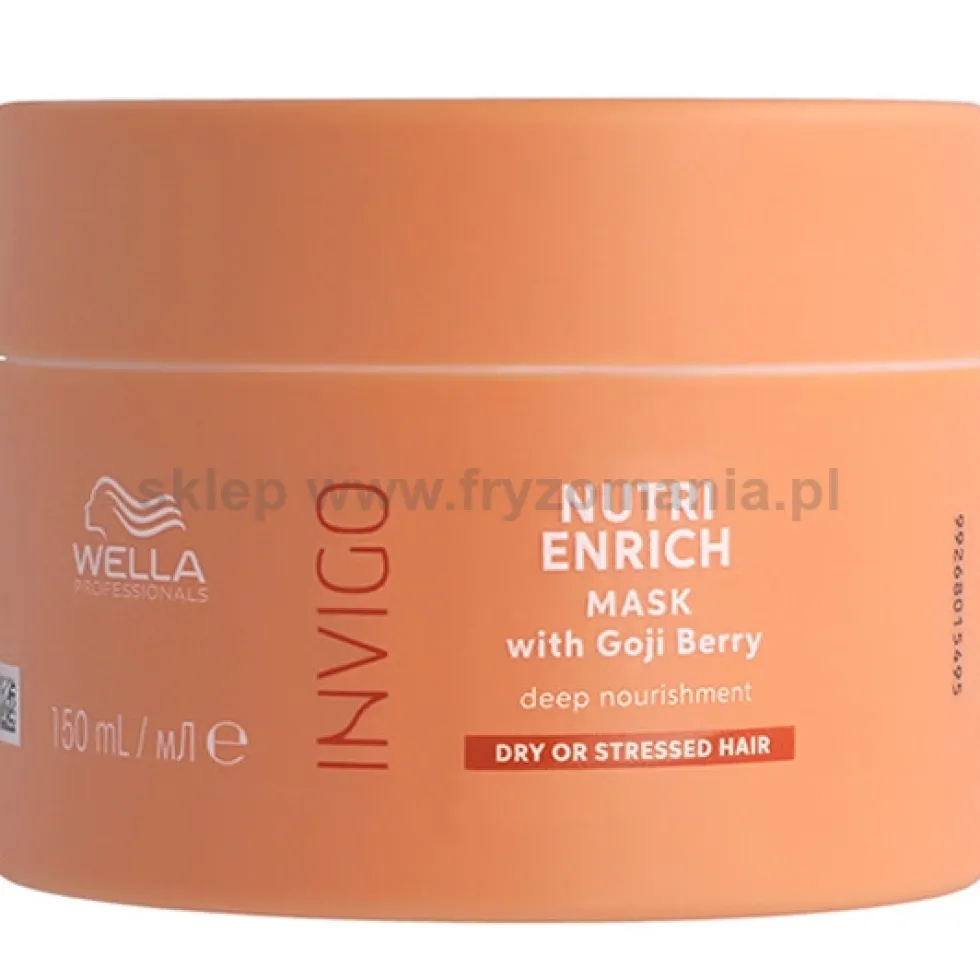 Wella Professionals Invigo Nutri Enrich Maska rewitalizująca do włosów suchych i zniszczonych 150ml