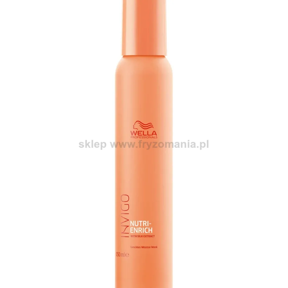 Wella Professionals Invigo Nutri Enrich Rewitalizująca maska w piance do włosów 150ml