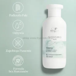 Wella Professionals Nutricurls Waves Szampon do włosów falowanych 1000ml