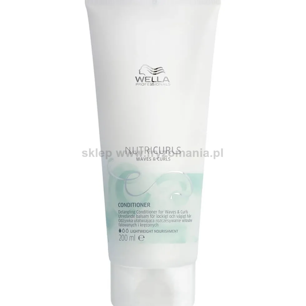 Wella Professionals Nutricurls Waves&Curls Odżywka do włosów kręconych i falowanych 200ml