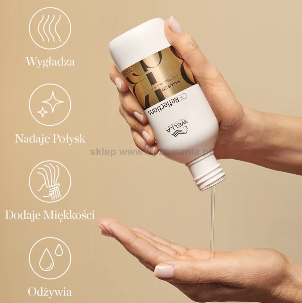 Wella Professionals Oil Reflections Szampon do włosów przywracający blask 1000ml