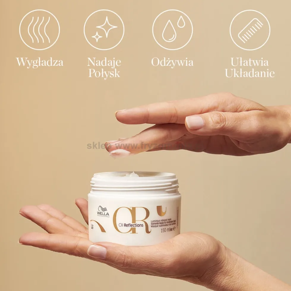 Wella Professionals Oil Reflections rozświetlająca maska do włosów 150ml