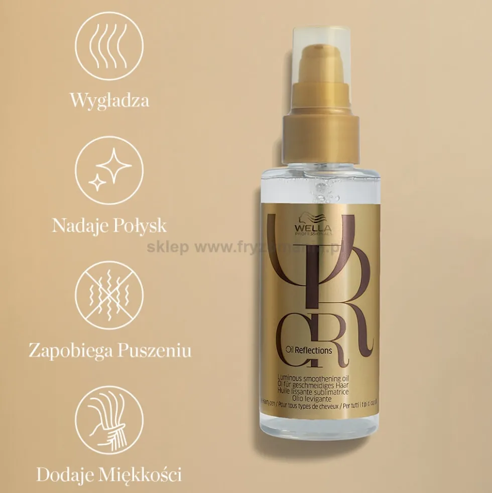 Wella Professionals Oil Reflections Olejek wygładzający do włosów 100ml