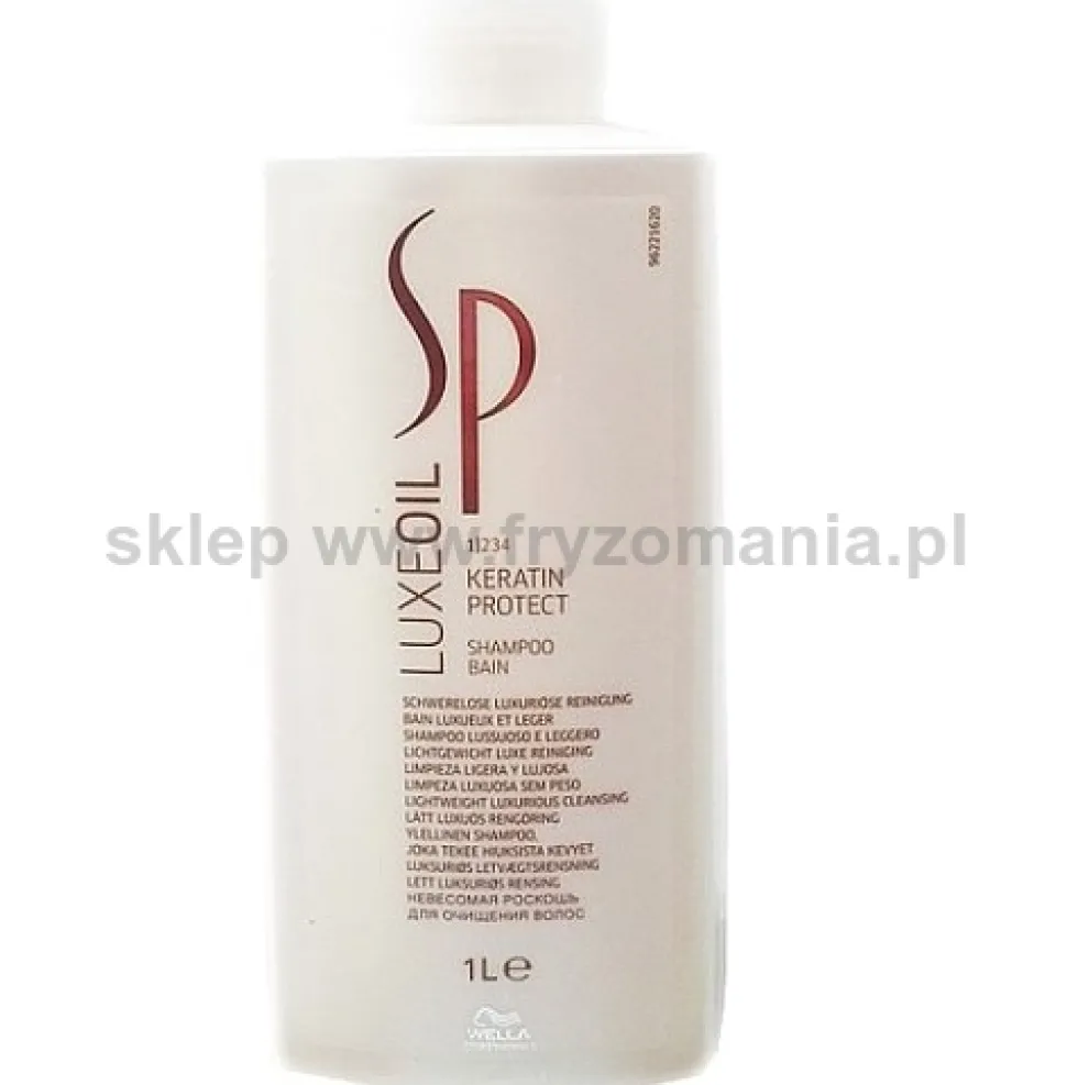 Wella Professionals SP LuxeOil Keratin Protect szampon 1000ml