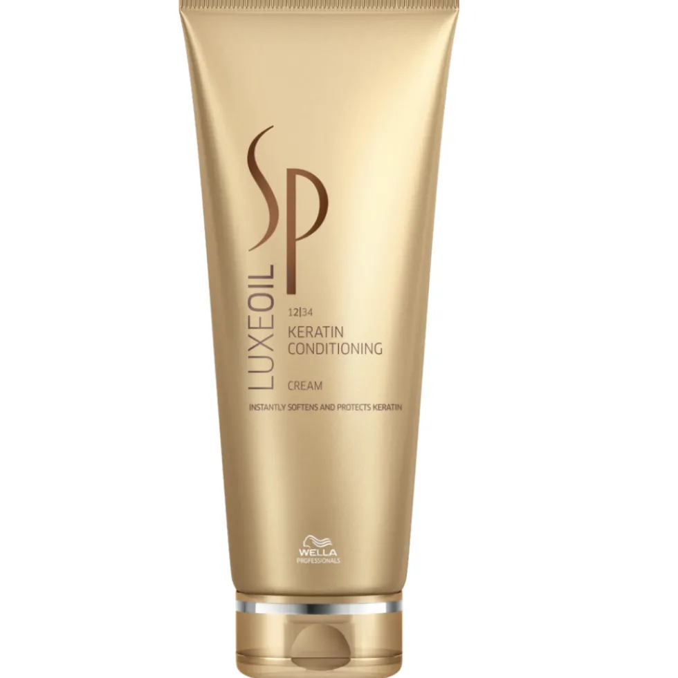 Wella Professionals SP LuxeOil Keratin krem odżywka wzmacniająca i nawilżająca włosy z keratyną 200ml