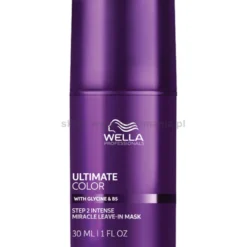 Wella Professionals Ultimate Color - zestaw do włosów farbowanych szampon 100ml, odżywka 30ml i maska b/s 30ml