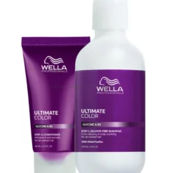 Wella Professionals Ultimate Color - zestaw do włosów farbowanych szampon 100ml i odżywka 30ml