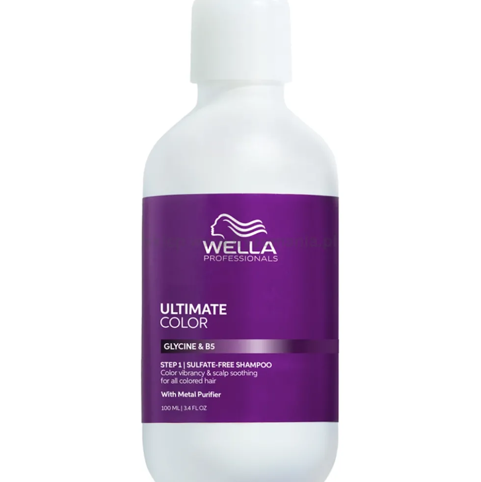 Wella Professionals Ultimate Color - zestaw do włosów farbowanych szampon 100ml i odżywka 30ml