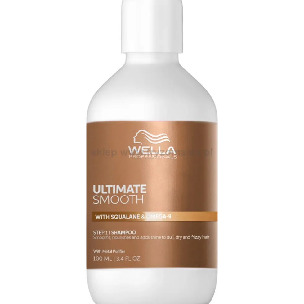 Wella Professionals Ultimate Smooth Szampon do włosów suchych i puszących się 100ml
