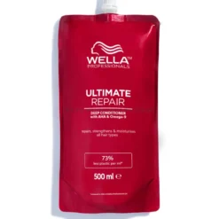 Wella Professionals Ultimate Repair Step 2 Odżywka regenerująca do włosów z kwasami Omega-9, opakowanie re-fill (uzupełnienie) 500ml