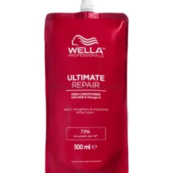 Wella Professionals Ultimate Repair Step 2 Odżywka regenerująca do włosów z kwasami Omega-9, opakowanie re-fill (uzupełnienie) 500ml