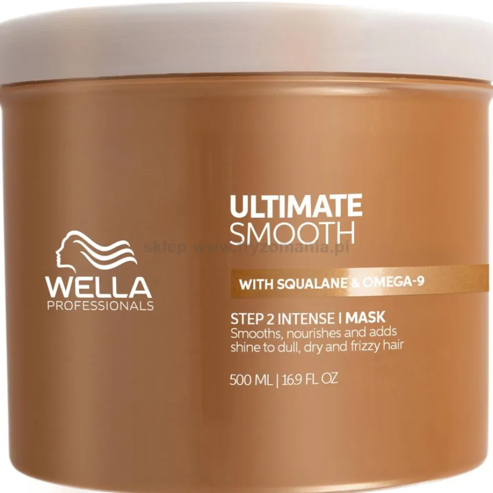 Wella Professionals Ultimate Smooth Maska do włosów suchych i puszących się 500ml