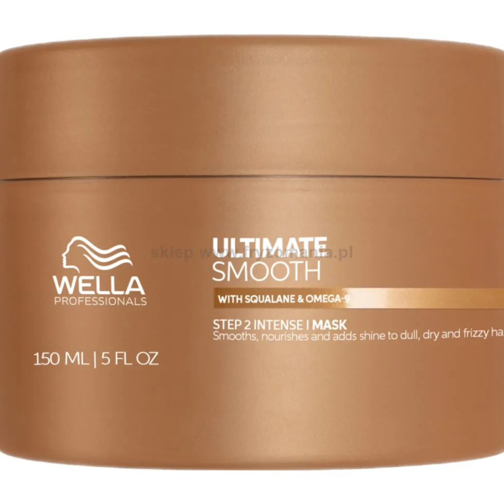 Wella Professionals Ultimate Smooth Maska do włosów suchych i puszących się 150ml