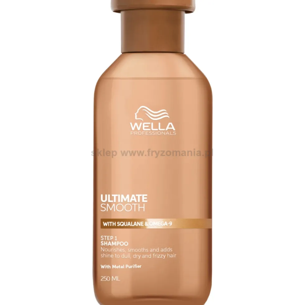 Wella Professionals Ultimate Smooth Szampon do włosów suchych i puszących się 250ml