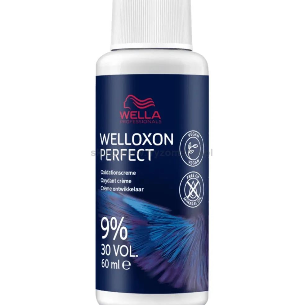 Wella Professionals Welloxon Perfect Kremowa emulsja utleniająca o stężeniach 6%, 9%, 12%, oxydant 60ml