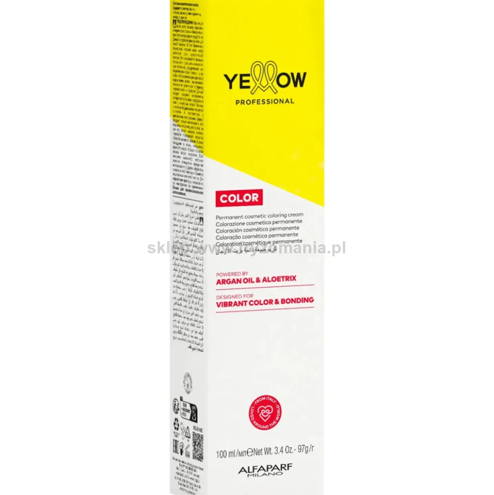 Yellow Professional Color Farba do włosów z olejem arganowym 100ml
