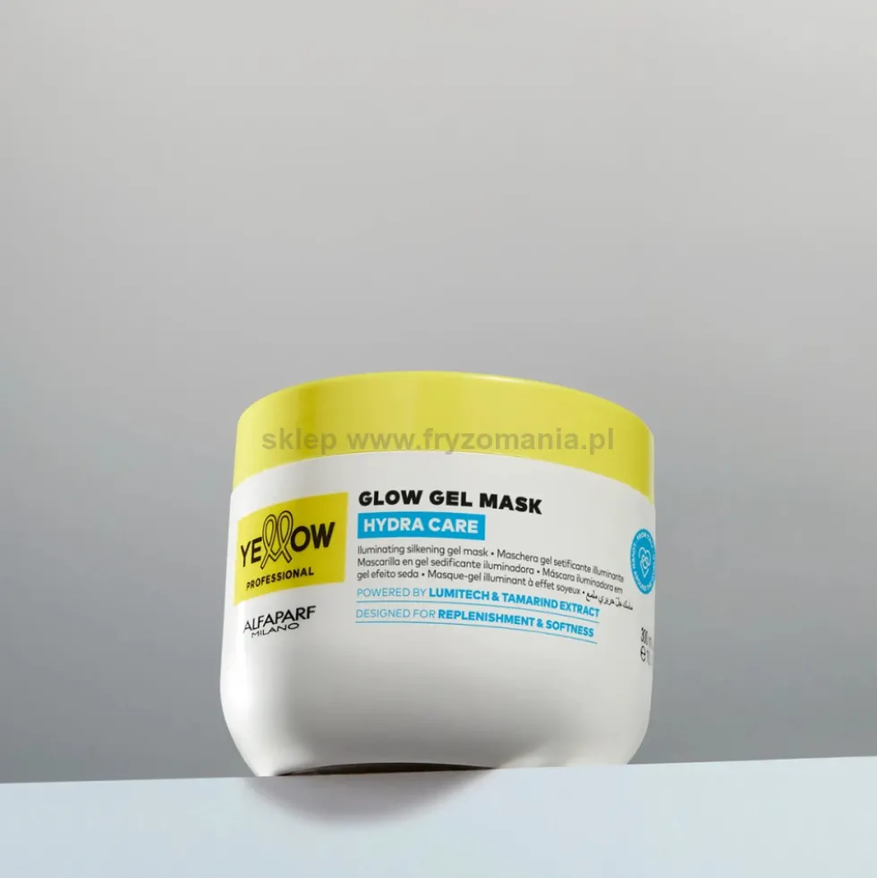 Yellow Professional Hydra Care Glow Maska nawilżająco-rozświetlająca do włosów 300ml