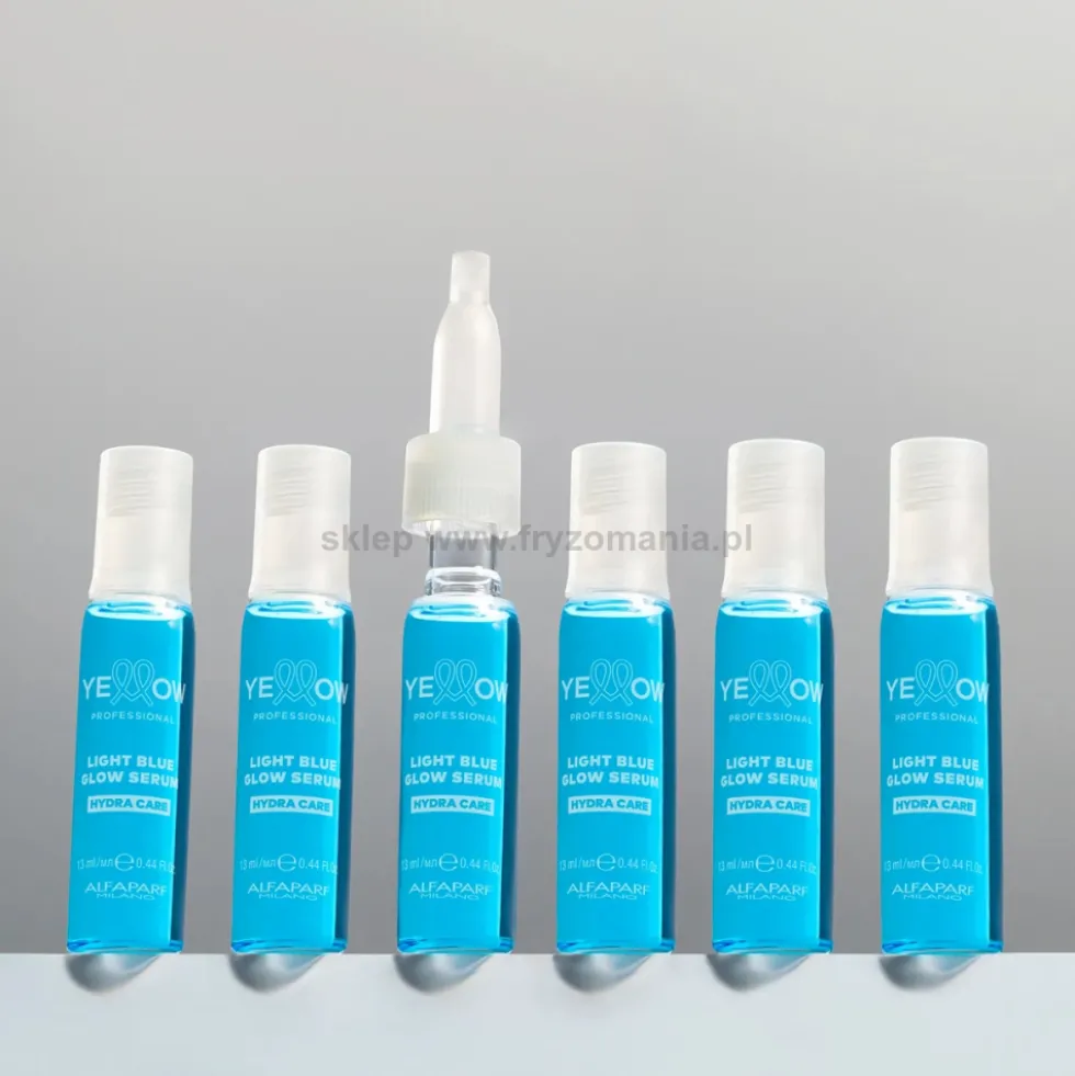 Yellow Professional Hydra Care Light Blue Serum nabłyszczające do włosów 6x13ml