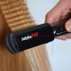 Zestaw - Babyliss Pro BAB2658EPCE Karbownica do włosów i klipsy fryzjerskie Babyliss Croco Clip