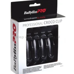 Zestaw - Babyliss Pro BAB2658EPCE Karbownica do włosów i klipsy fryzjerskie Babyliss Croco Clip