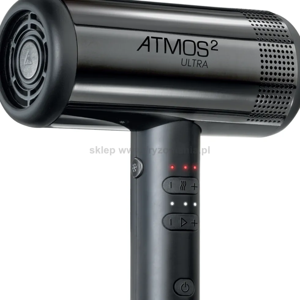 Zestaw Diva Atmos Ultra 2 Suszarka do włosów z dyfuzorem czarna 2000W + wymienna obudowa różne kolory