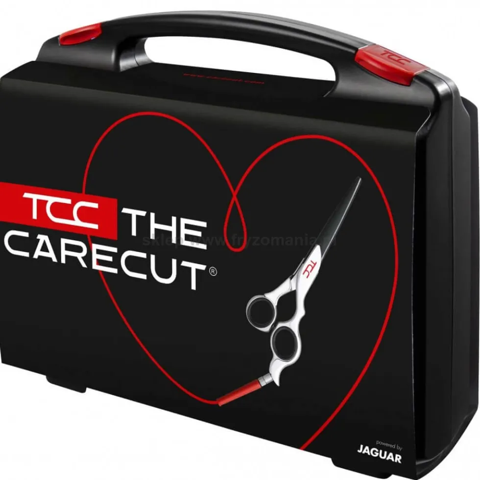 Zestaw Jaguar Thermocut TCC Carecut Nożyczki do strzyżenia na gorąco i Jaguar A-Line Black zestaw grzebieni antystatycznych GRATIS