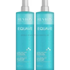 Zestaw: 2 x Revlon Equave Hydro dwufazowa odżywka nawilżająca w sprayu z keratyną 500ml