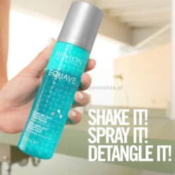 Zestaw: 2 x Revlon Equave Hydro dwufazowa odżywka nawilżająca w sprayu z keratyną 500ml