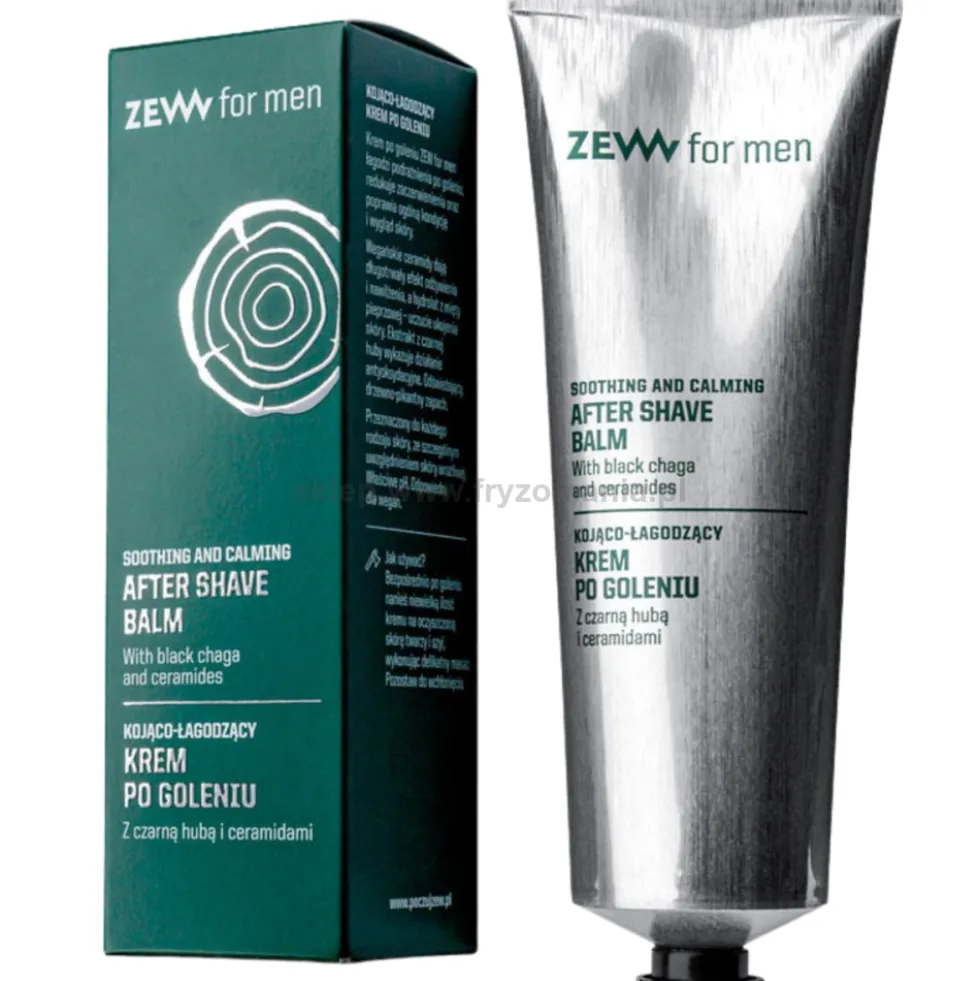 ZEW for men After Shave Balm Krem po goleniu, kojąco-łagodzący dla mężczyzn 80ml