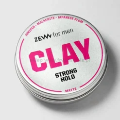 ZEW for men Clay matowa glinka do włosów, mocna
