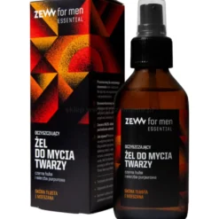 ZEW for men Essential Cleansing Żel do mycia twarzy, skóra tłusta i mieszana dla mężczyzn 100ml