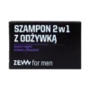 ZEW for men 2w1 Szampon z odżywką do włosów dla mężczyzn, kostka 85ml